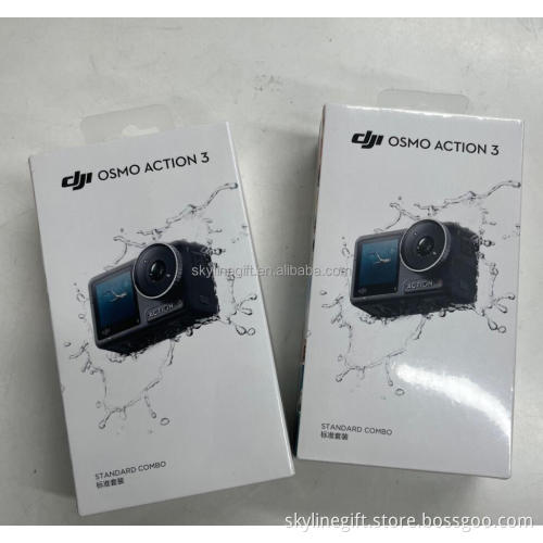 DJI Osmo Action 3 Standard Combo action camera with Cold Resistant Long-Lasting Super-Wide FOV Waterproof Video sport 4K Camera
